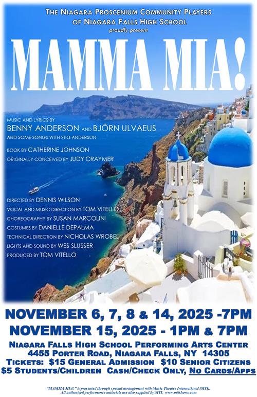 Poster for Mamma Mia!